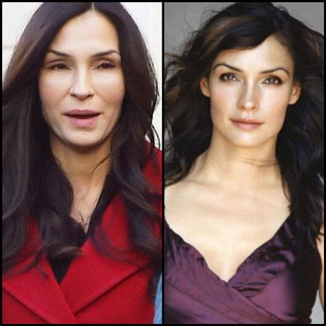 Famke Janssen Before & After: Plastic Surgery .